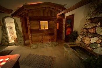 Almsauna im Haus