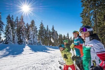 Skifahren am Hochficht
