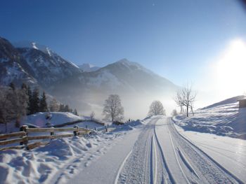 Wunderschöne Winterlandschaft - Zufahrt mit PKW bis zum Bauernhof möglich