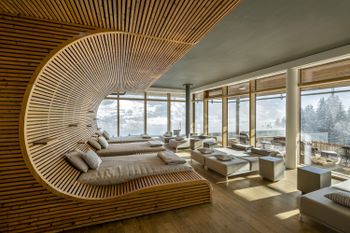 Ruheräume gibt es gleich mehrere im Hotel.