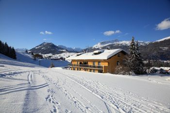 Direkt an der Skipiste