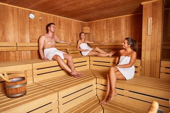 Finnische Sauna im Sport Spa