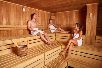 Finnische Sauna im Sport Spa