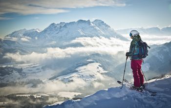Landschaft Winter Saalbach-Hinterglemm