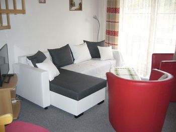 Ein Teil des Wohnzimmers.