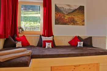 Ferienwohnung Kristall / Wohnzimmer