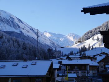 Blick auf den Hintertuxer Gletscher