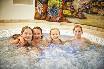 Wellnessabteilung im Grafenberg Resort