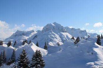 Winterlandschaft am Arlberg