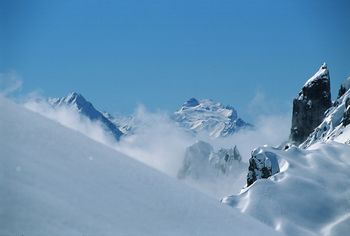 Winterlandschaft am Arlberg