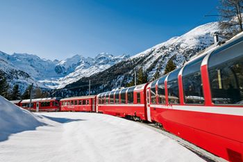 Anreise mit der Rhätischen Bahn