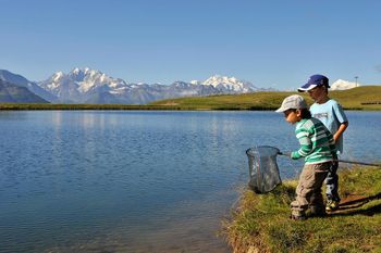 Kinder beim Bettmersee
