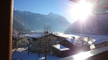 Blick auf die Zillertaler Bergwelt