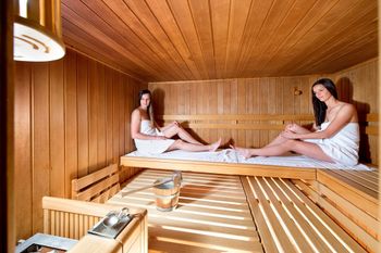 Sauna im Schlossgewölbe