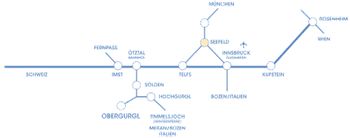Anreise zum Hotel Seespitz-Zeit