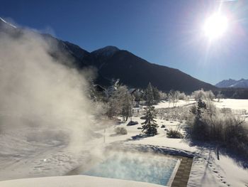 Herrlicher Aussicht vom Hotel Seespitz-Zeit