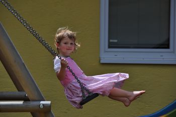 Schaukeln im brückenWIRT - Kinder sind willkommen!
