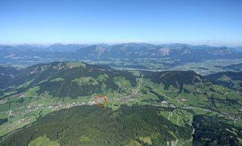 Vogelperspektive Wildschönau im Sommer
