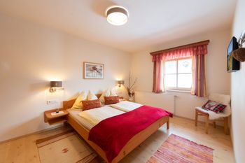 Schlafzimmer mit Morgensonne