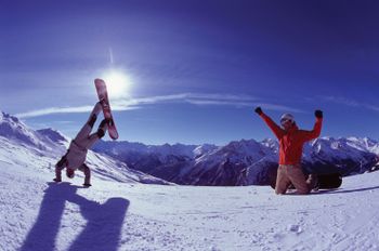 Skifahren in Hochfügen, Zillertal