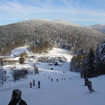 The Eck ski area offers slopes for all levels of ability.