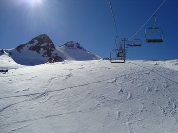 Here's to the wide open slopes at La Parva!