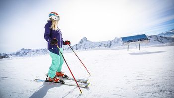 Skiing at the magical valley.