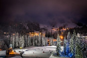 Ice Skating at Silver Star Mountain Resort.