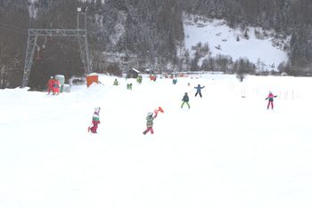 View of the Virgen practice lift