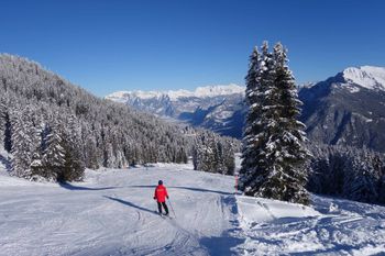 Genug Platz auf den breiten Pisten