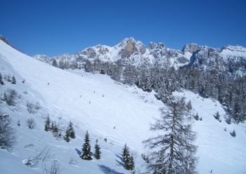 Traumhaftes Panorama zum Skifahren in Civetta