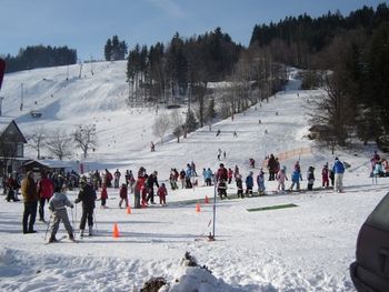 Das Gebiet um den Fantasticlift ist besonders beliebt bei Kindern und Anfängern.