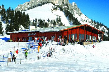 Einkehren in der SonnenAlm auf der Kampenwand