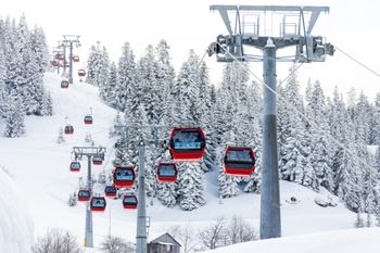 Das Skigebiet Goderdzi verfügt über modernste Liftanlagen