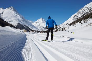Ein Traum für Langläufer: Über 70 Kilometer an Loipen gibt es in Galtür.