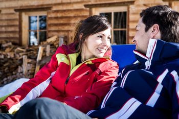 Sonnenterrasse beim Restaurant Sattelklause