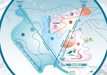 Neues Kinderland und neue Rodelbahn am Kaunertaler Gletscher.