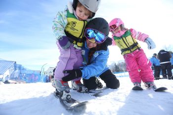 Killington glänzt mit zahlreichen Abfahrten für Skifahrer jeder Könnerstufe - auf 1A Pistenspaß muss hier keiner verzichten!