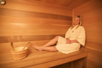 Entspannung pur: Saunasessions im Killington Grand Spa.
