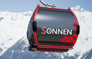 Aussichtsreich: Die „Sonnen-“Gondeln sind modern und komfortabel.