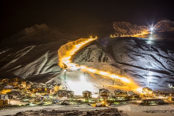 Nachtskilauf im Kühtai