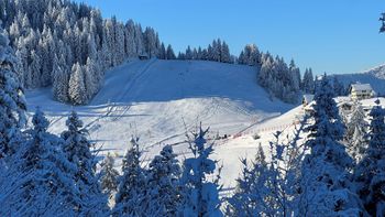 Blick Richtung Skilift Engelstock