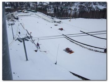 Harrachov ist für seine Sprungschanzen bekannt.