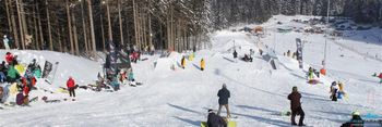 Die Skiarea teilt sich in Snow-, Lern- und Funpark auf