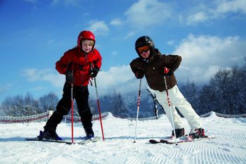 Besonders Kinder lieben die Abfahrten in Inzell.