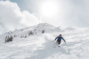 Nur für absolute Könner: der Freeride-Bereich der Tres Hombres.