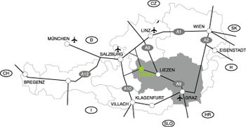 Anfahrt Loser Altaussee