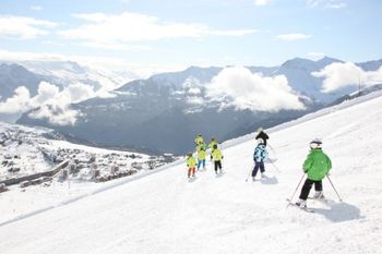 In La Toussuire gibt es einen großen Anfängerbereich.