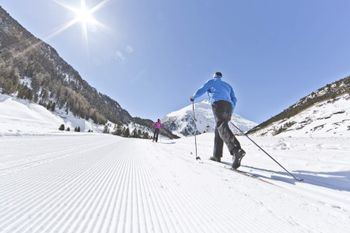 Auch für Langläufer gibt es im Ötztal eine große Auswahl an Loipen.