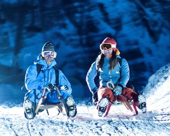 Nachtrodeln jeden Mi. ab Ende Dezember über die Skipiste